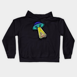 Take Me To Your Leader Kids Hoodie